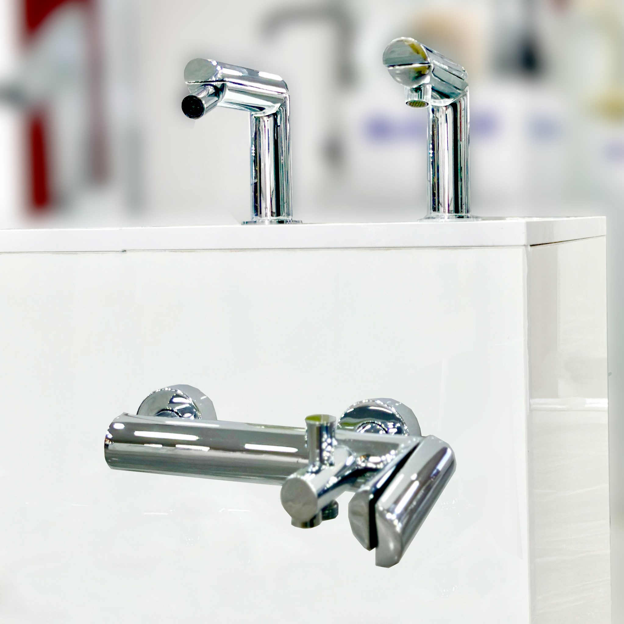 Picture of Ctesi Smooth Faucets set